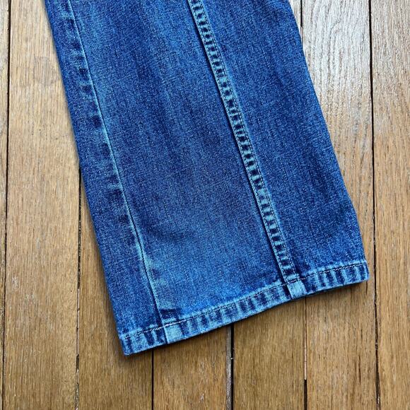 Guess Vintage Y2K Low Rise Bootcut Flare Jeans Hip Huggers Zip‎ Pockets Size 27" - Picture 12 of 13